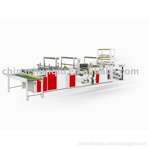 CQAH-800 Auto-soft loop handle plastic bag making machine